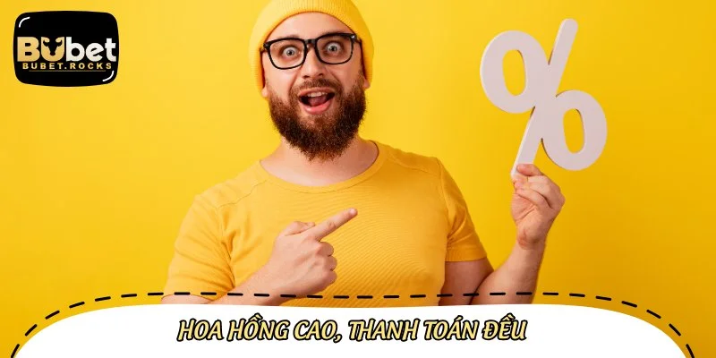 Các khoản hoa hồng của đối tác sẽ được hệ thống kết toán đúng hạn